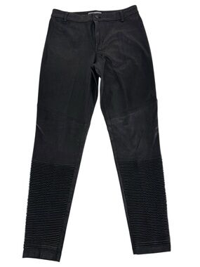 TART / Black & Silver Biker Fit Pants / Size 4 / NWT / Goth Emo Biker Alt Girl